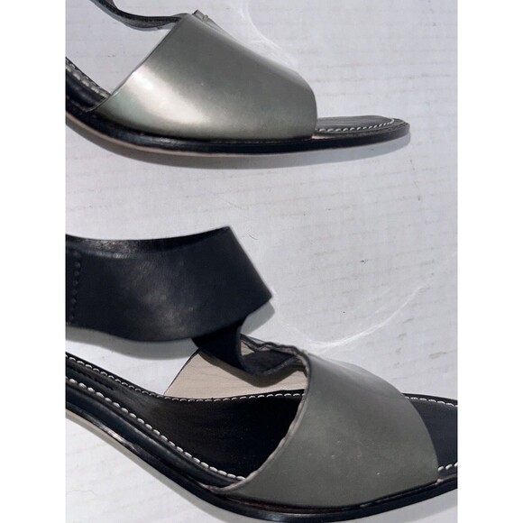 ATTILIO GIUSTI LEOMBRUNI AGL  Black FLASH Heels Sandals Shoes - Picture 16 of 16